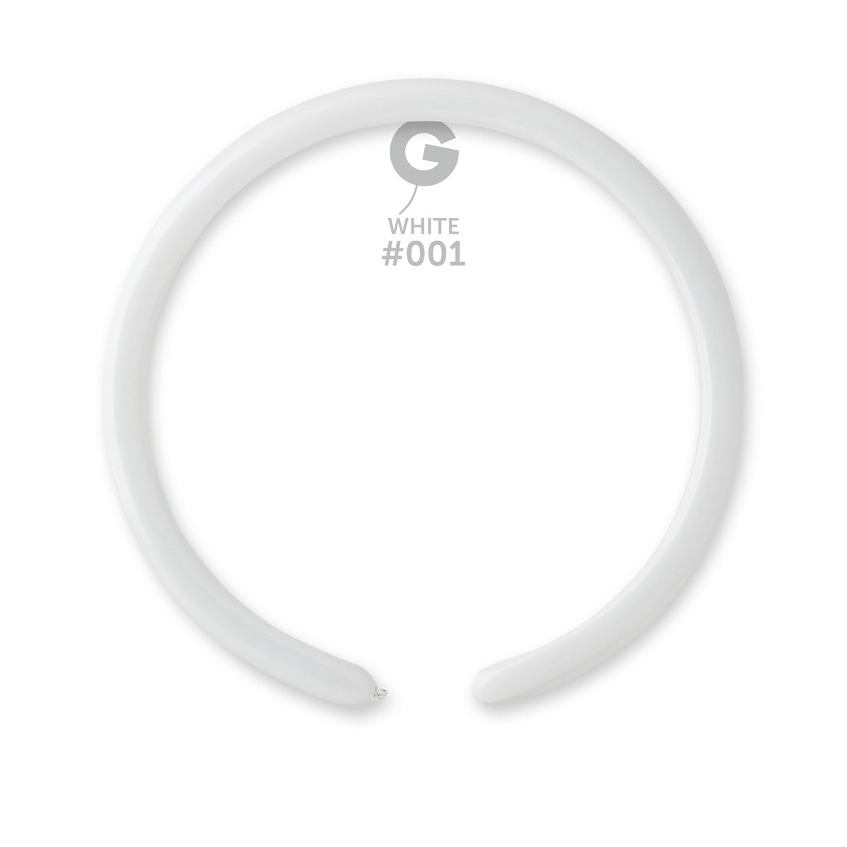 Gemar 1" White #001 D2 100pcs Modelling Balloons — Italian store beauty original 1200px