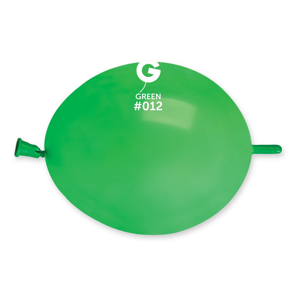 Gemar 6" Green #012 GL6 100pcs Link Balloons — Italian store beauty original 1200px