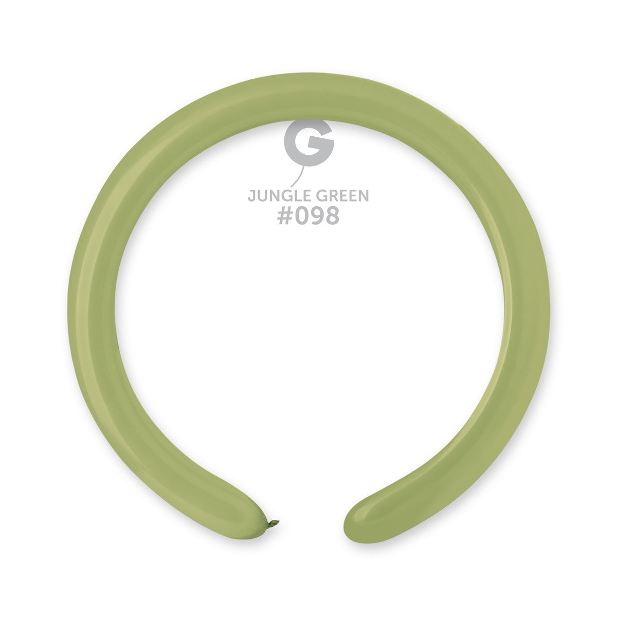 Gemar 2" Jungle Green #098 D4 100pcs Modelling Balloons — Italian store beauty original 1200px