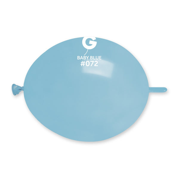 Gemar 6" Baby Blue #072 GL6 100pcs Link Balloons — Italian store beauty original 1200px