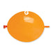 Gemar 6" Orange #004 GL6 100pcs Link Balloons — Italian store beauty original 1200px