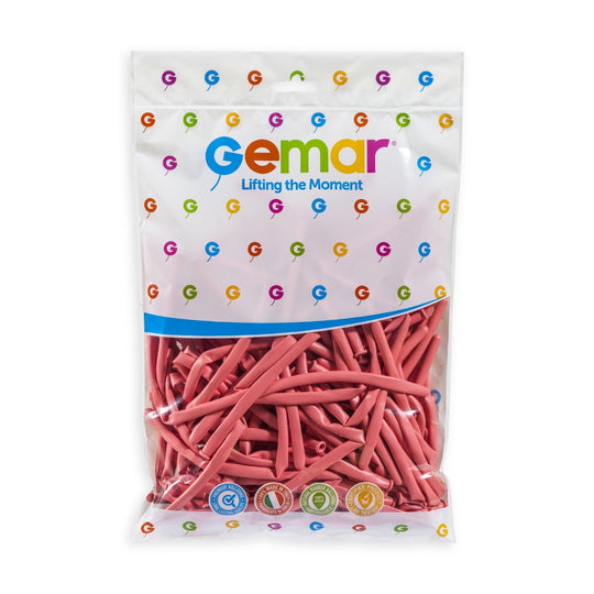 Gemar 2" Baby Pink #073 D4 100pcs Modelling Balloons — Italian store pack original 1200px