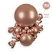 Gemar 13" Shiny Rose Gold #096 GB120 50pcs Round Balloon — Italian store TRUE COLOURS bouquet original 1200px