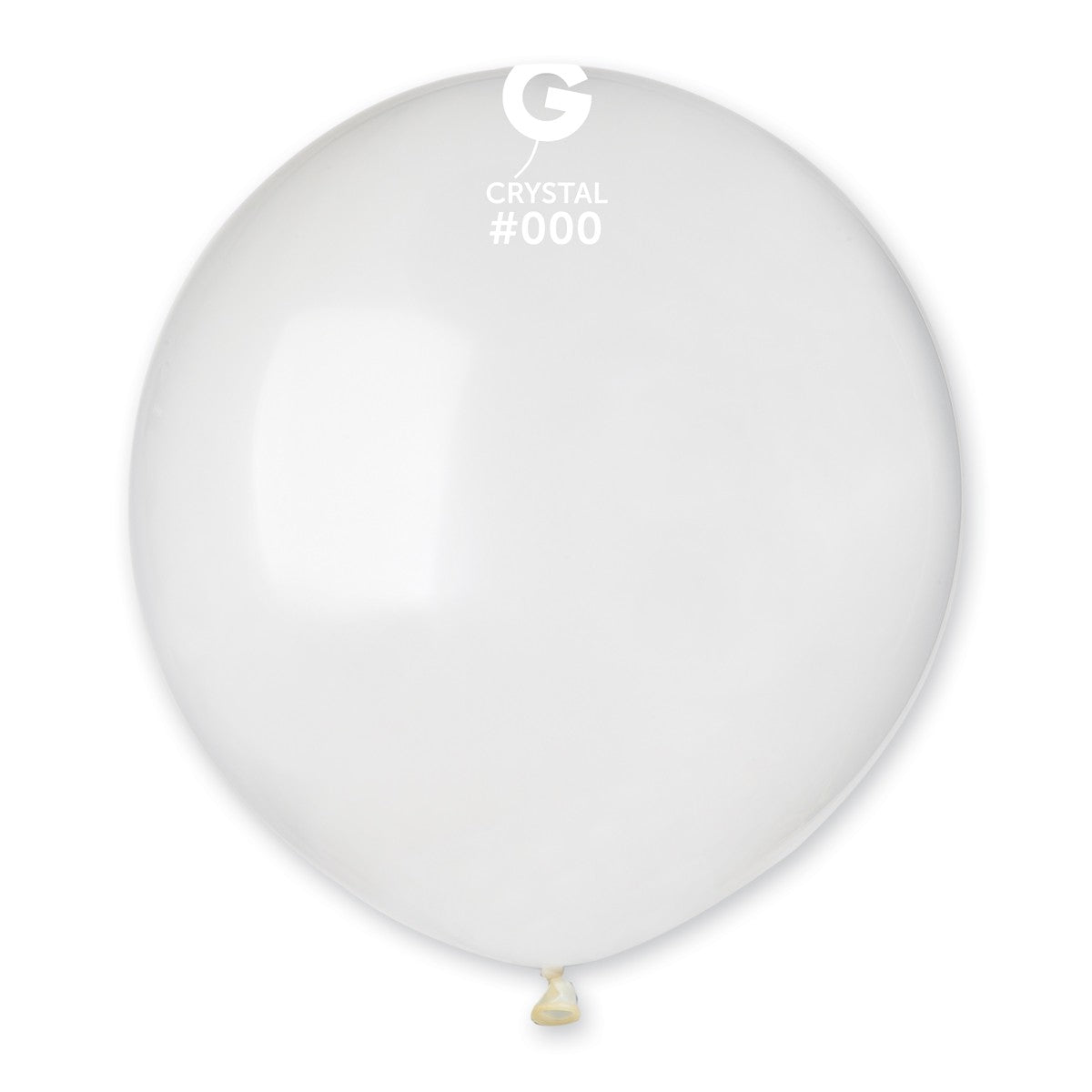 Gemar 19" Crystal Clear #000 G19 25pcs Round Balloon — Italian store beauty original 1200px
