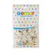 Gemar 5" Metallic White #029 AM50 50pcs Round Balloon — Italian store hang-pack original 1200px