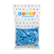 Gemar 13" Metallic Light Blue #035 GM120 50pcs Round Balloon — Italian store hang-pack original 1200px