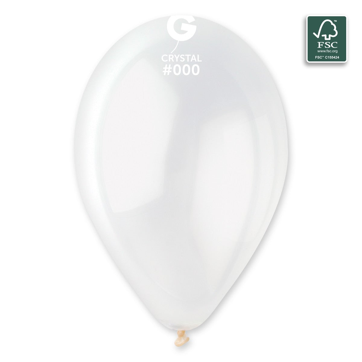 Gemar 13" Crystal Clear #000 G120 50pcs Round Balloon — Italian store beauty original 1200px