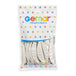 Gemar 19" Metallic White #029 GM19 25pcs Round Balloon — Italian store hang-pack original 1200px