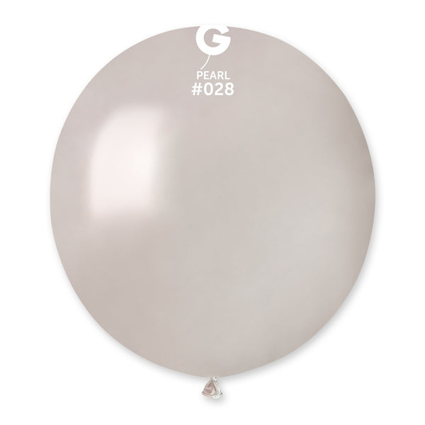 Gemar 19" Metallic Pearl #028 GM19 25pcs Round Balloon — Italian store beauty original 1200px