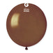 Gemar 19" Metallic Brown #066 GM19 25pcs Round Balloon — Italian store beauty original 1200px