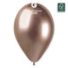 Gemar 13" Shiny Rose Gold #096 GB120 50pcs Round Balloon — Italian store beauty original 1200px