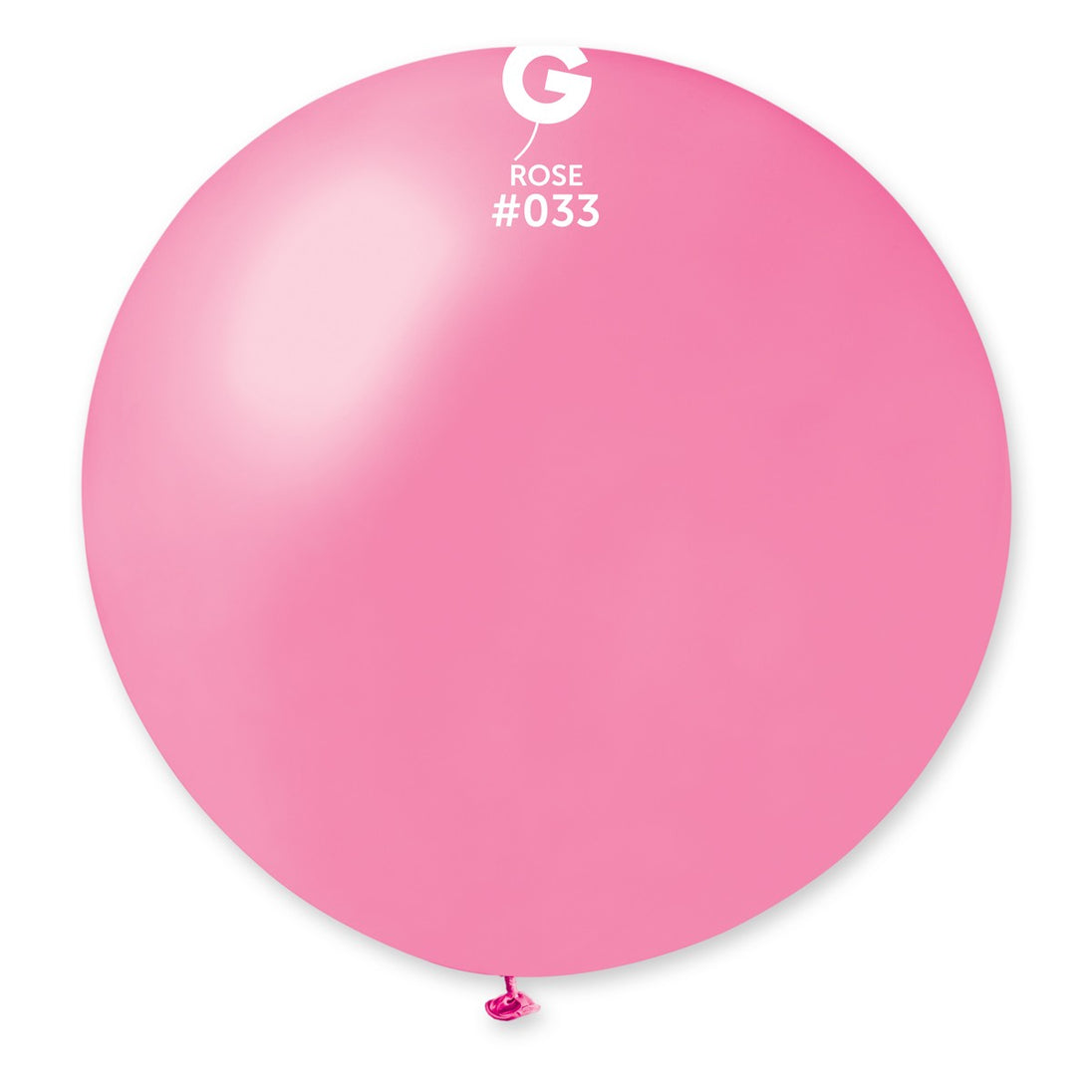 Gemar 31" Metallic Rose #073 GM30 1pc Round Balloon — Italian store beauty original 1200px