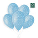 Gemar 13" Chic Dots Baby Blue #072 Round Balloons 25pcs — Italian store beauty original 1200px