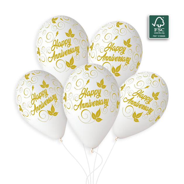 Gemar Happy Anniversary #1302 original 1200px inflated balloons