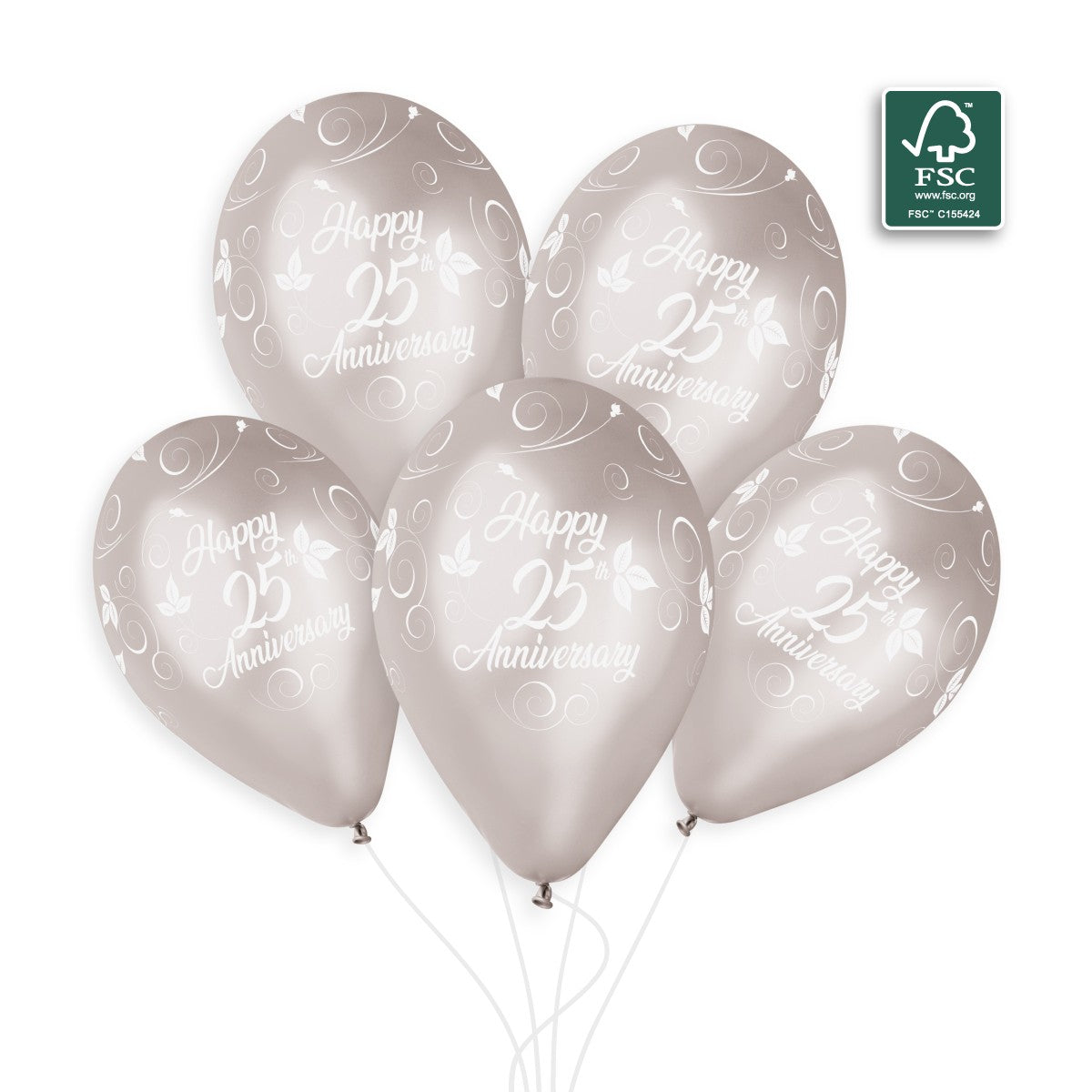 Gemar 25th Anniversary #1304 original 1200px inflated balloons
