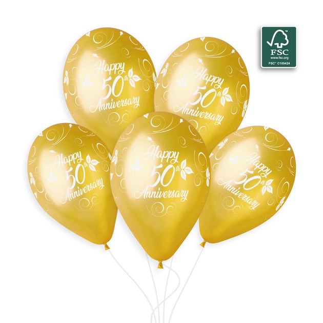 Gemar 50th Anniversary #1306 original 1200px inflated balloons