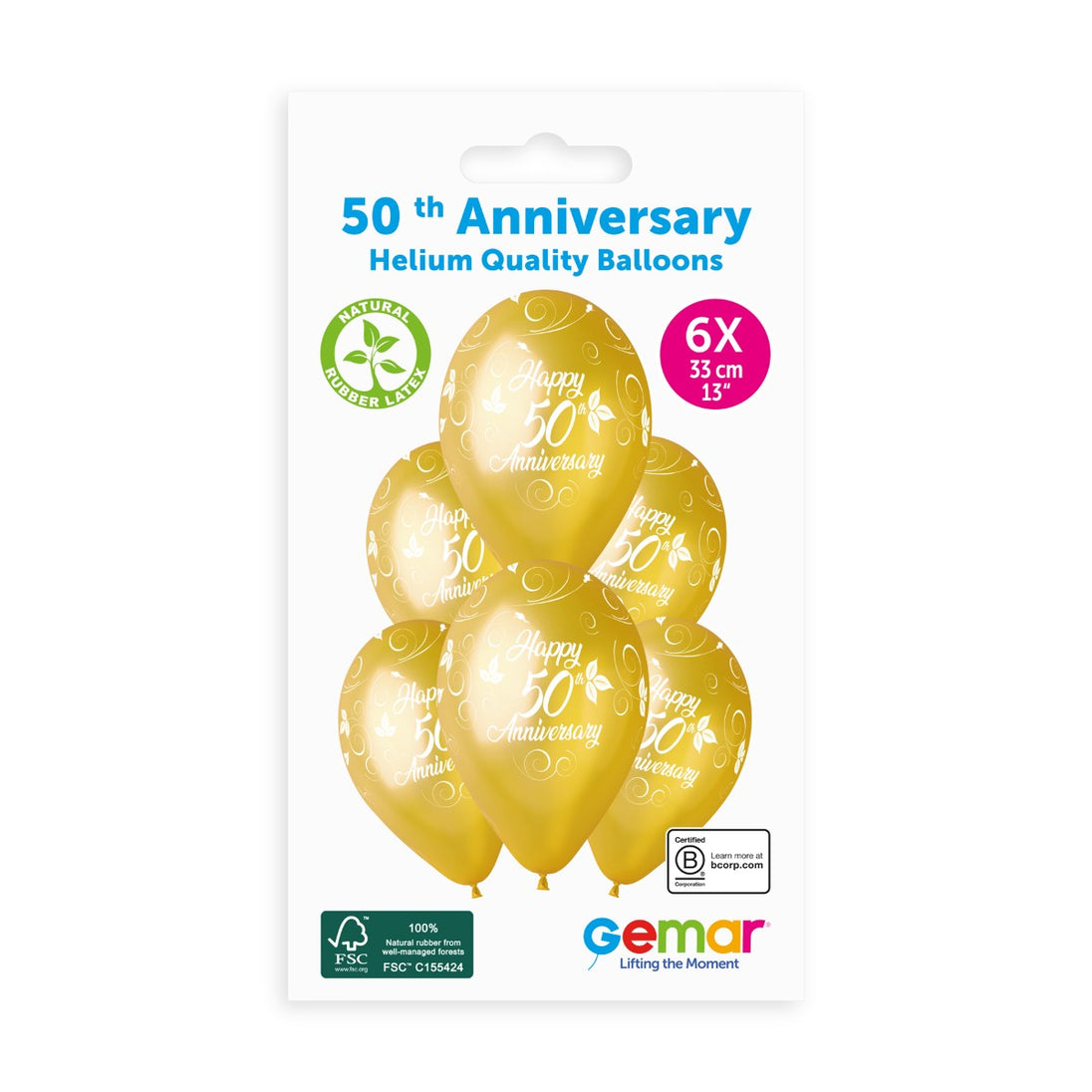 Gemar 50th Anniversary #1306 original 1200px retail hang-pack