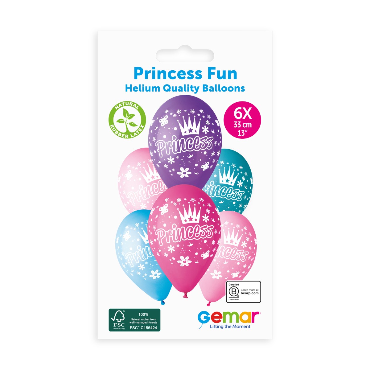 Gemar Princess Fun #202 GS120 6pcs retail pack
