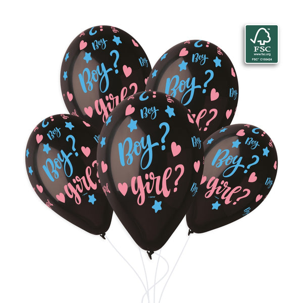 Gemar 13" Boy Or Girl #764 Gender Reveal GS120 6pcs Round Balloon — Italian store beauty original 1200px
