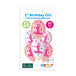 Gemar 13" 1St Birthday Girl #471 GS120 6pcs Round Balloon — Italian store pack original 1200px