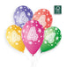 Gemar 13" Cosmic Stars Age 4 #850 GS120 6pcs Round Balloon — Italian store beauty original 1200px