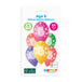 Gemar 13" Cosmic Stars Age 5 #851 GS120 6pcs Round Balloon — Italian store pack original 1200px