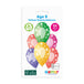 Gemar 13" Cosmic Stars Age 9 #857 GS120 6pcs Round Balloon — Italian store pack original 1200px