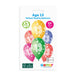 Gemar 13" Cosmic Stars Age 13 #874 GS120 6pcs Round Balloon — Italian store pack original 1200px