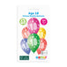Gemar 13" Cosmic Stars Age 18 #863 GS120 6pcs Round Balloon — Italian store pack original 1200px