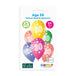 Gemar 13" Cosmic Stars Age 30 #869 GS120 6pcs Round Balloon — Italian store pack original 1200px