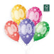 Gemar 13" Cosmic Stars Age 80 #933 GS120 6pcs Round Balloon — Italian store beauty original 1200px