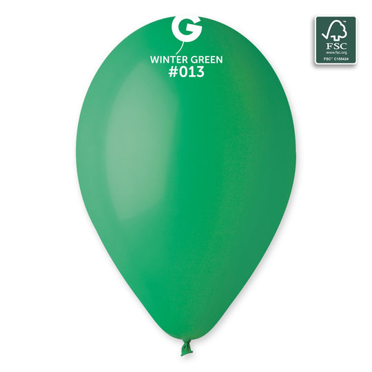 Gemar 13" Winter Green #013 G120 10pcs Round Balloon — Italian store beauty original 1200px