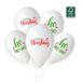 Gemar 13" Ho Ho Ho Merry Christmas #1190 GS120 6pcs Round Balloon — Italian store beauty original 1200px
