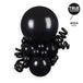 Gemar true colour reference — Gemar 31" Black #014 G30 1pc Round Balloon
