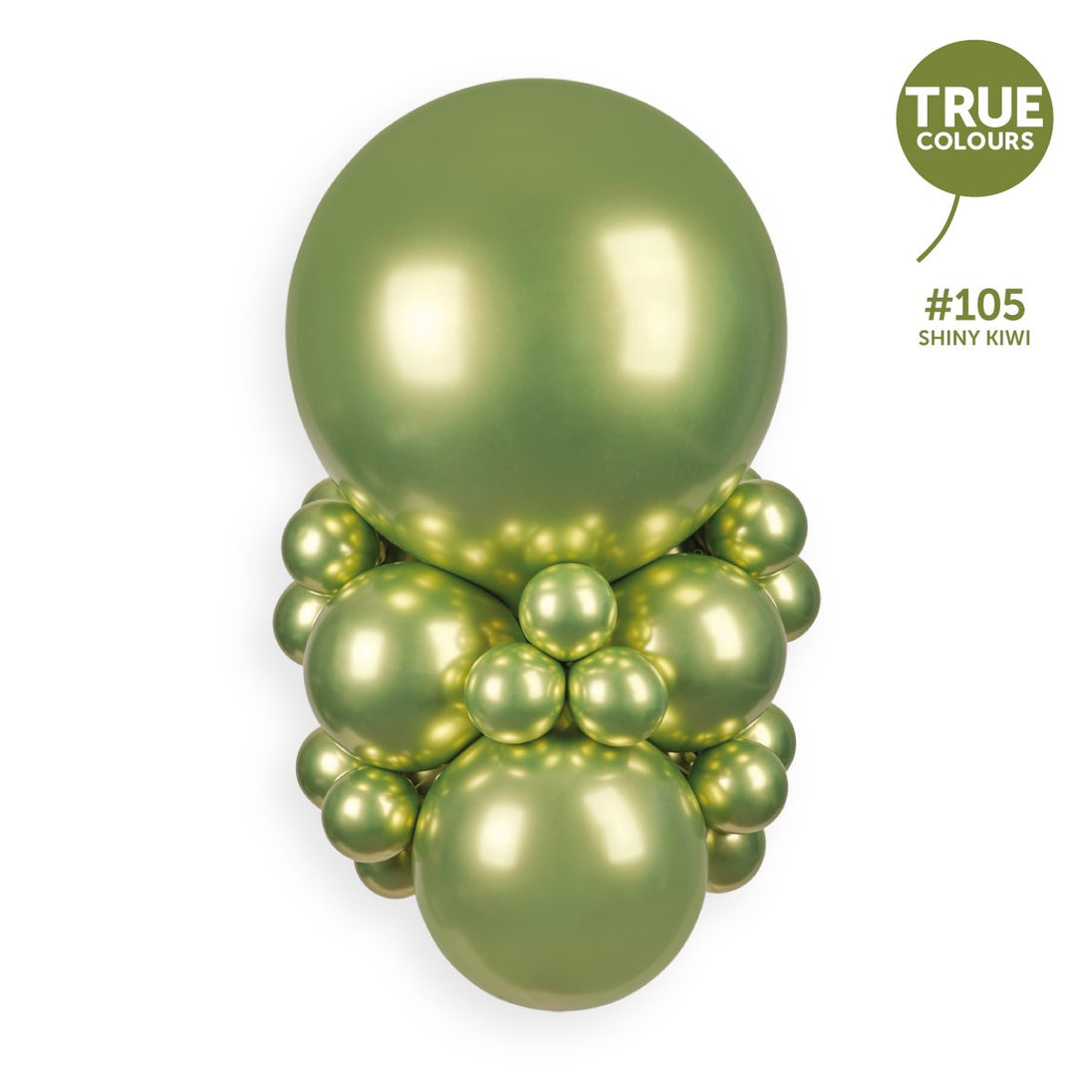 Shiny Kiwi #105 balloon colour bouquet