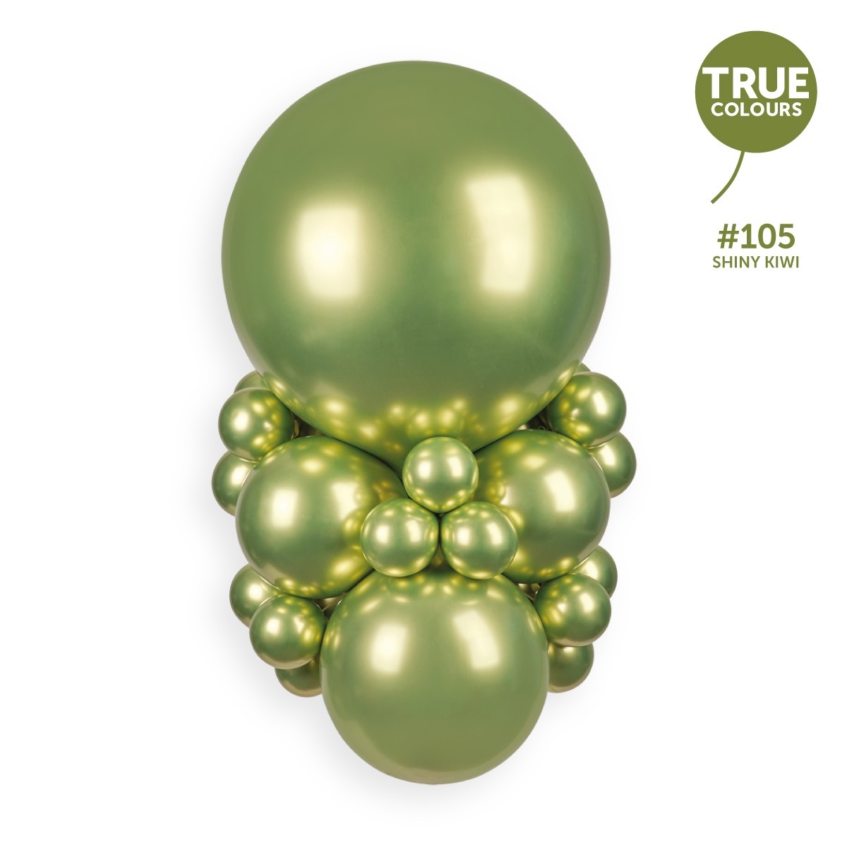 Shiny Kiwi #105 balloon colour bouquet
