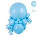 Gemar true colour reference — Gemar 1" Baby Blue #072 D2 100pcs Modelling Balloons