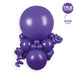 Gemar true colour reference — Gemar 2" Purple #008 D4 100pcs Modelling Balloons