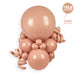 Gemar true colour reference — Gemar 6" Misty Rose #099 GL6 100pcs Link Balloons