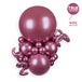 Gemar true colour reference — Gemar 5" Shiny Pink #091 AB50 50pcs Round Balloon