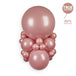Gemar true colour reference — Gemar 13" Metallic Rose Gold #071 GM120 50pcs Round Balloon