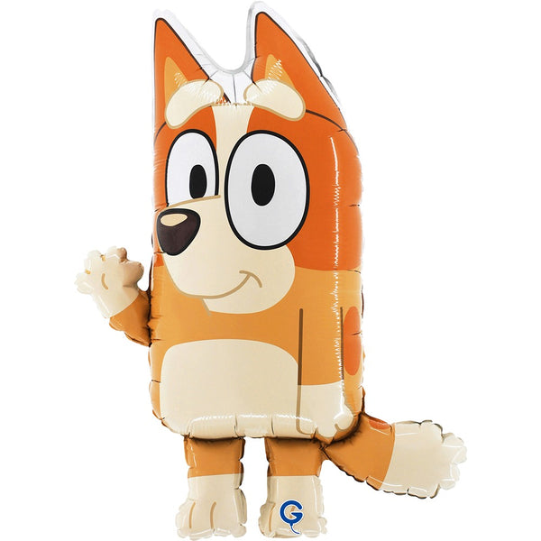 Grabo Bluey - Bingo Super-shape foil balloon packaged product