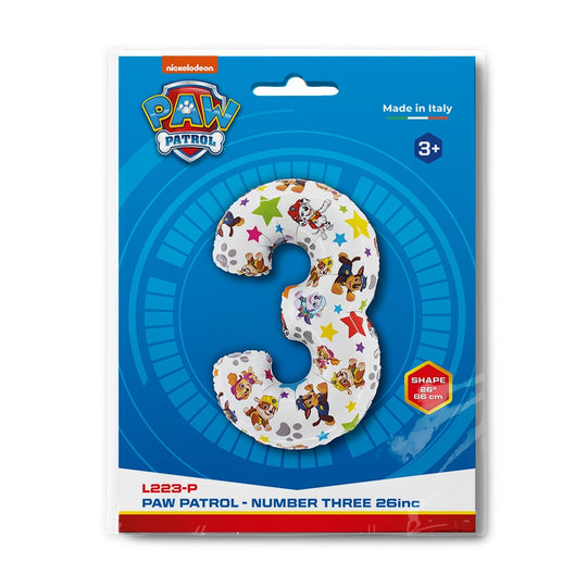 Grabo Paw Patrol - Number Three 26" packaging