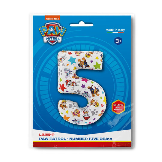 Grabo Paw Patrol - Number Five 26" packaging