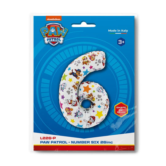 Grabo Paw Patrol - Number Six 26" packaging