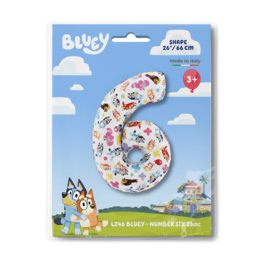 Grabo Number Six Bluey 26" packaging