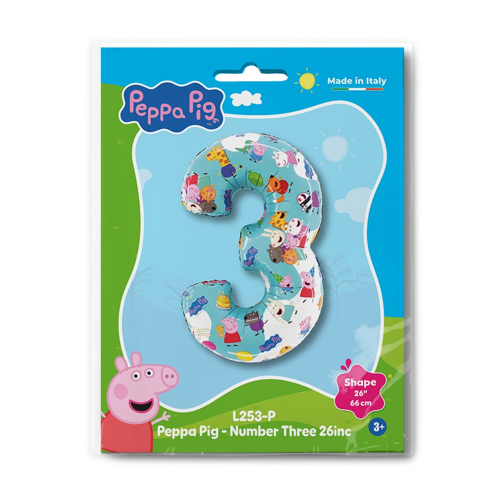 Grabo Peppa Pig - Number Three 26" packaging