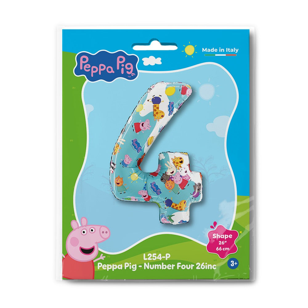 Grabo Peppa Pig - Number Four 26" packaging