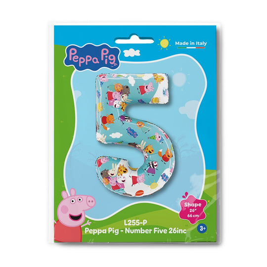 Grabo Peppa Pig - Number Five 26" packaging