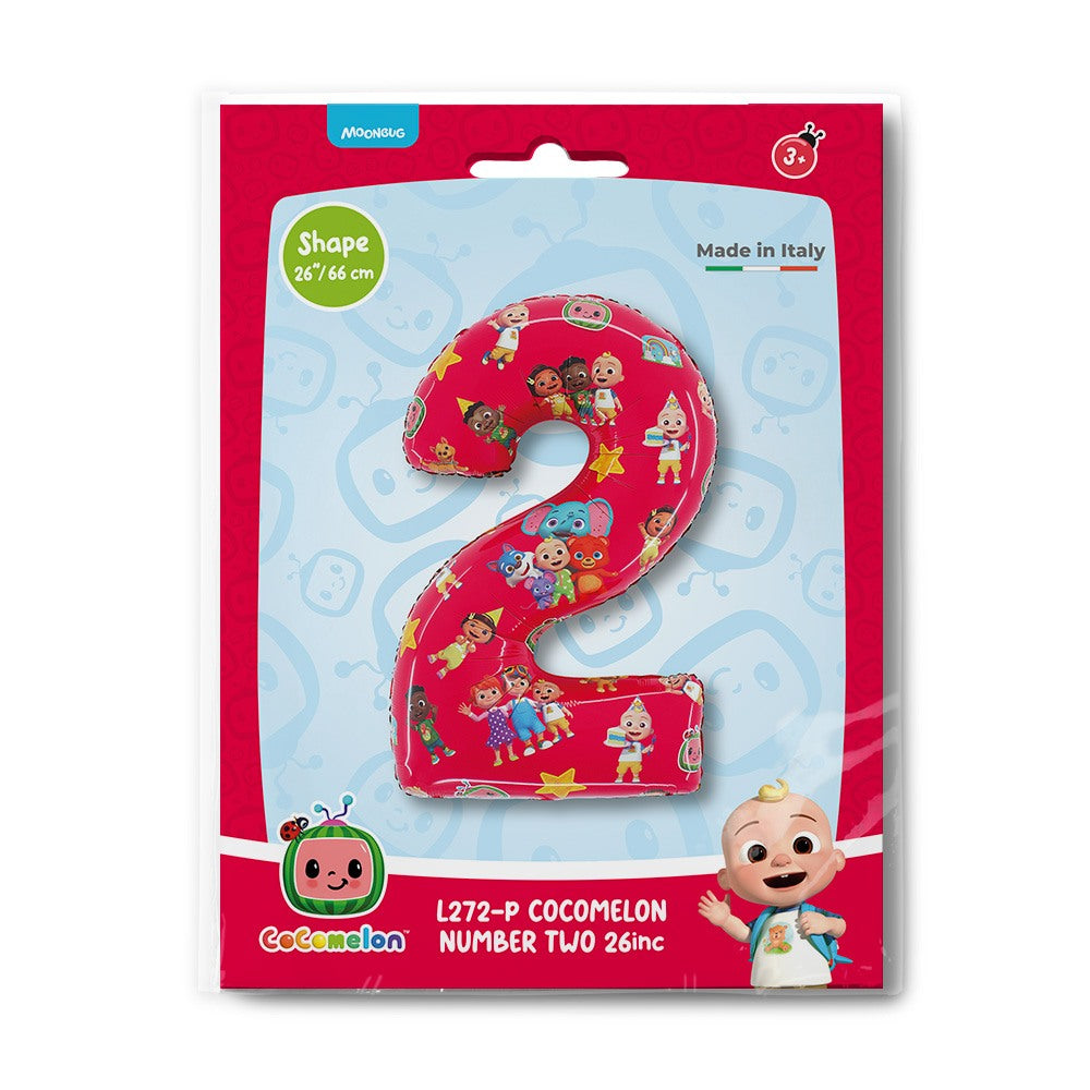 Grabo Number Two Cocomelon 26" packaging